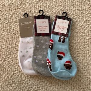 3 Pairs of J.Crew No-Show Socks